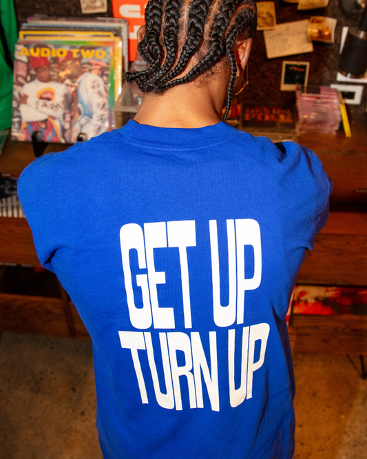 Get Up Turn Up Long Sleeve T-Shirt ft. Run-DMC